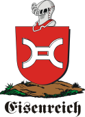 German shield on a mount for Eisenreich