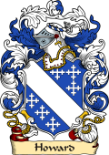 English or Welsh Family Coat of Arms (v.23) for Howard (Ref Berry)