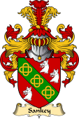 Welsh Family Coat of Arms (v.23) for Sankey (of Conwy)