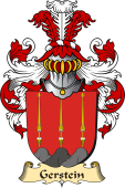 v.23 Coat of Family Arms from Germany for Gerstein