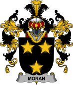 Irish Family Coat of Arms (v.25b) Moran or O'Moran