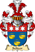 v.23 Coat of Family Arms from Germany for Seltzer