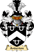 English Coat of Arms (v.23) for the family Anderton