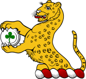 Family crest from Ireland for Beasley (Dublin)