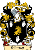 English or Welsh Family Coat of Arms (v.23) for Gillman (Foley, Herefordshire)