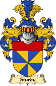English Coat of Arms (v.23) for the family Sturdy