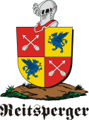 German shield on a mount for Reitsperger