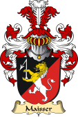 v.23 Coat of Family Arms from Germany for Maisser