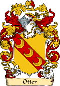 English or Welsh Family Coat of Arms (v.23) for Otter (Huntingdonshire)