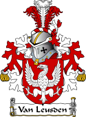 Dutch Coat of Arms for Van Leusden