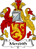 English Coat of Arms for the family Meredith