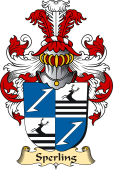 v.23 Coat of Family Arms from Germany for Sperling
