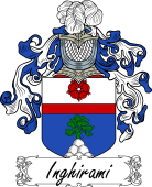 Araldica Italiana Coat of arms used by the Italian family Inghirami