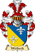 v.23 Coat of Family Arms from Germany for Weibeck