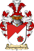 v.23 Coat of Family Arms from Germany for Spangenberg