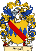 English or Welsh Family Coat of Arms (v.23) for Angell (London)