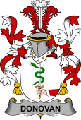 Irish Coat of Arms for Donovan or O'Donovan