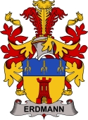 Swedish Coat of Arms for Erdmann