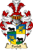 v.23 Coat of Family Arms from Germany for Perfall
