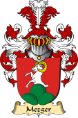 v.23 Coat of Family Arms from Germany for Mezger