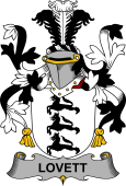 Irish Coat of Arms for Lovett