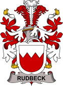 Swedish Coat of Arms for Rudbeck