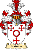 English Coat of Arms (v.23) for the family Stainton
