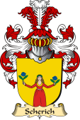 v.23 Coat of Family Arms from Germany for Scherich