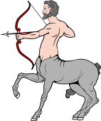 Centaur with Bow and Arrow Drawn