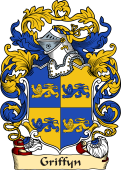 English or Welsh Family Coat of Arms (v.23) for Griffyn