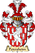 v.23 Coat of Family Arms from Germany for Petersheim