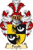 v.23 Coat of Family Arms from Germany for Pezold