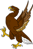 Eagle Rampant Wings Endorsed