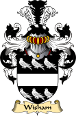 English Coat of Arms (v.23) for the family Wisham