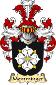 v.23 Coat of Family Arms from Germany for Memminger