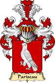 French Family Coat of Arms (v.23) for Parisot or Pariseau
