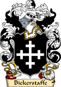 English or Welsh Family Coat of Arms (v.23) for Bickerstaffe (Kent and Lancashire)