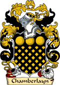 English or Welsh Family Coat of Arms (v.23) for Chamberlayn