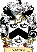 English or Welsh Family Coat of Arms (v.23) for Carney (ref Berry)
