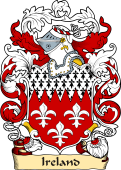 English or Welsh Family Coat of Arms (v.23) for Ireland