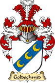 v.23 Coat of Family Arms from Germany for Goldschmid