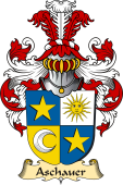 v.23 Coat of Family Arms from Germany for Aschauer