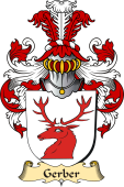 v.23 Coat of Family Arms from Germany for Gerber