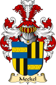 v.23 Coat of Family Arms from Germany for Meckel