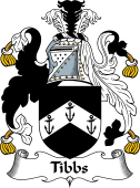 English Coat of Arms for the family Tibbs