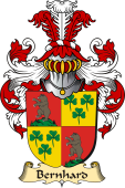 v.23 Coat of Family Arms from Germany for Bernhard
