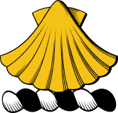 Family crest from Scotland for Hughan (Kirkcudbright)