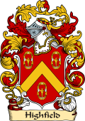 English or Welsh Family Coat of Arms (v.23) for Highfield (Yorkshire)