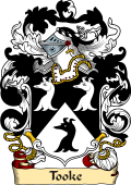 English or Welsh Family Coat of Arms (v.23) for Tooke