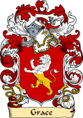 English or Welsh Family Coat of Arms (v.23) for Grace